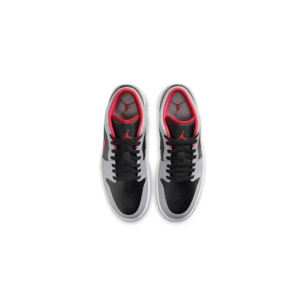 Air Jordan 1 Low Black Cement Grey Fire Red Sale