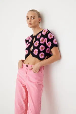 Berna Crochet Top