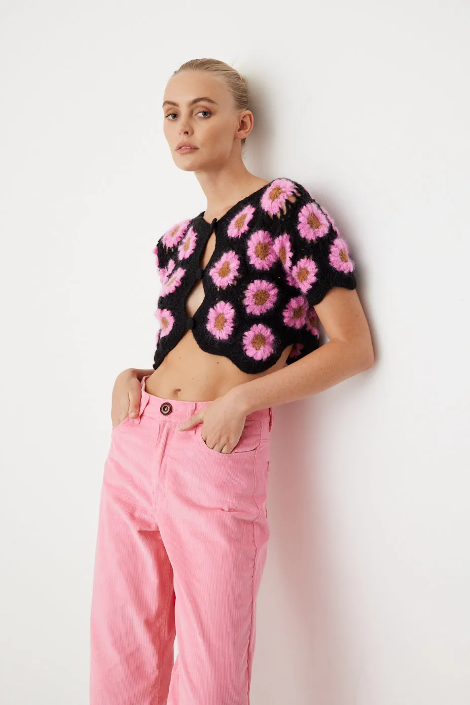 Berna Crochet Top