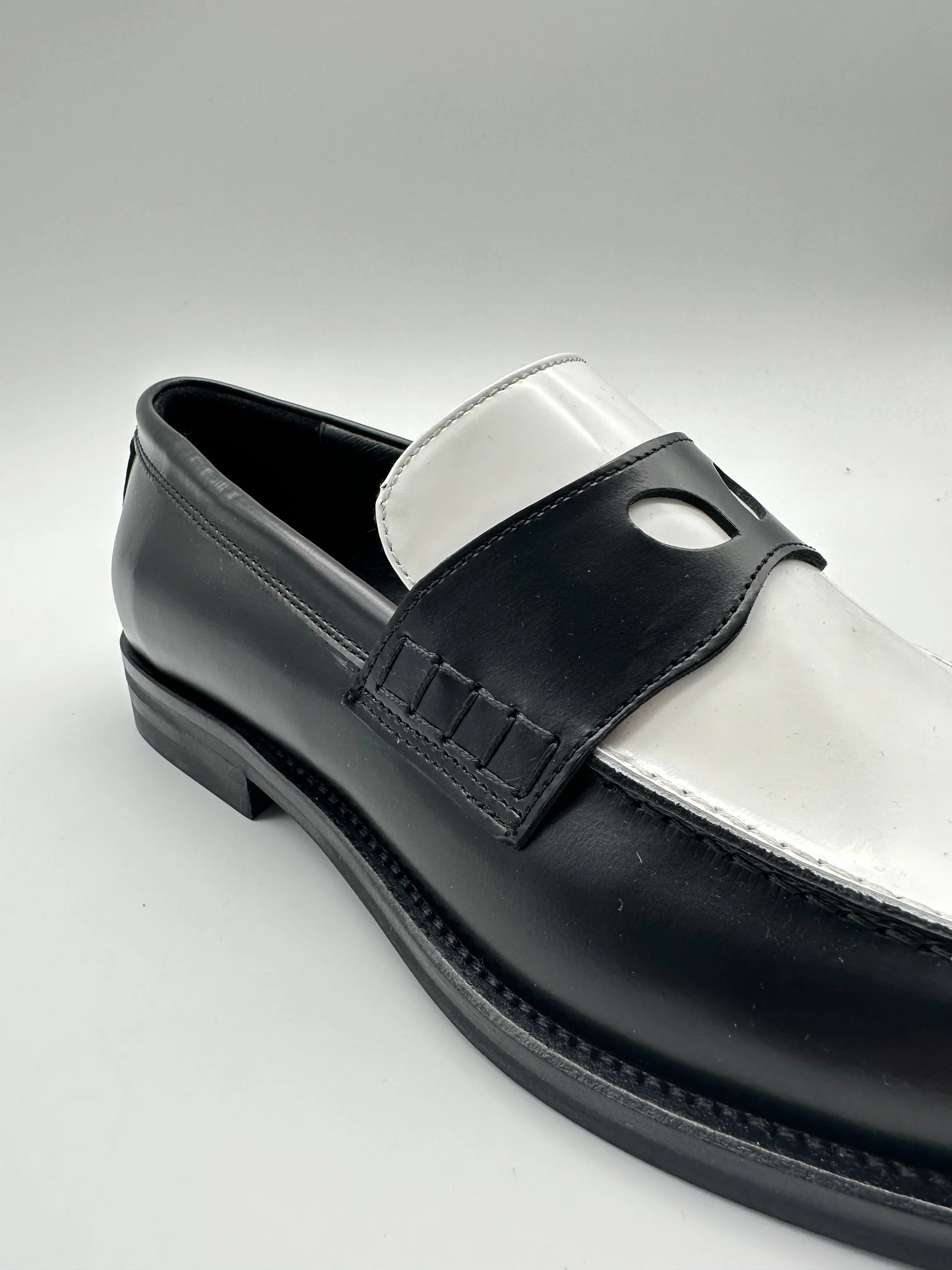 Bicolor Loafers