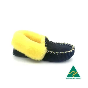 Black & Yellow Moccasins