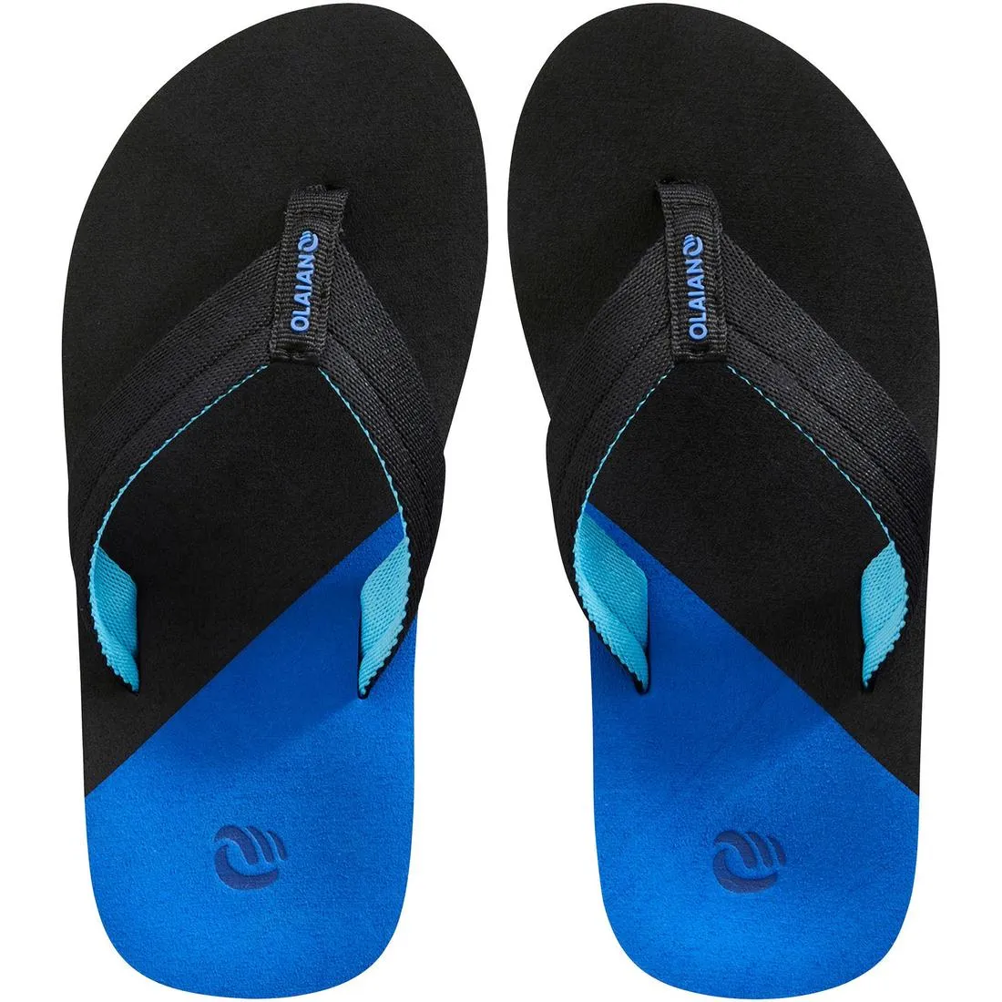 Boys' Flip-Flops 550 - Black Blue