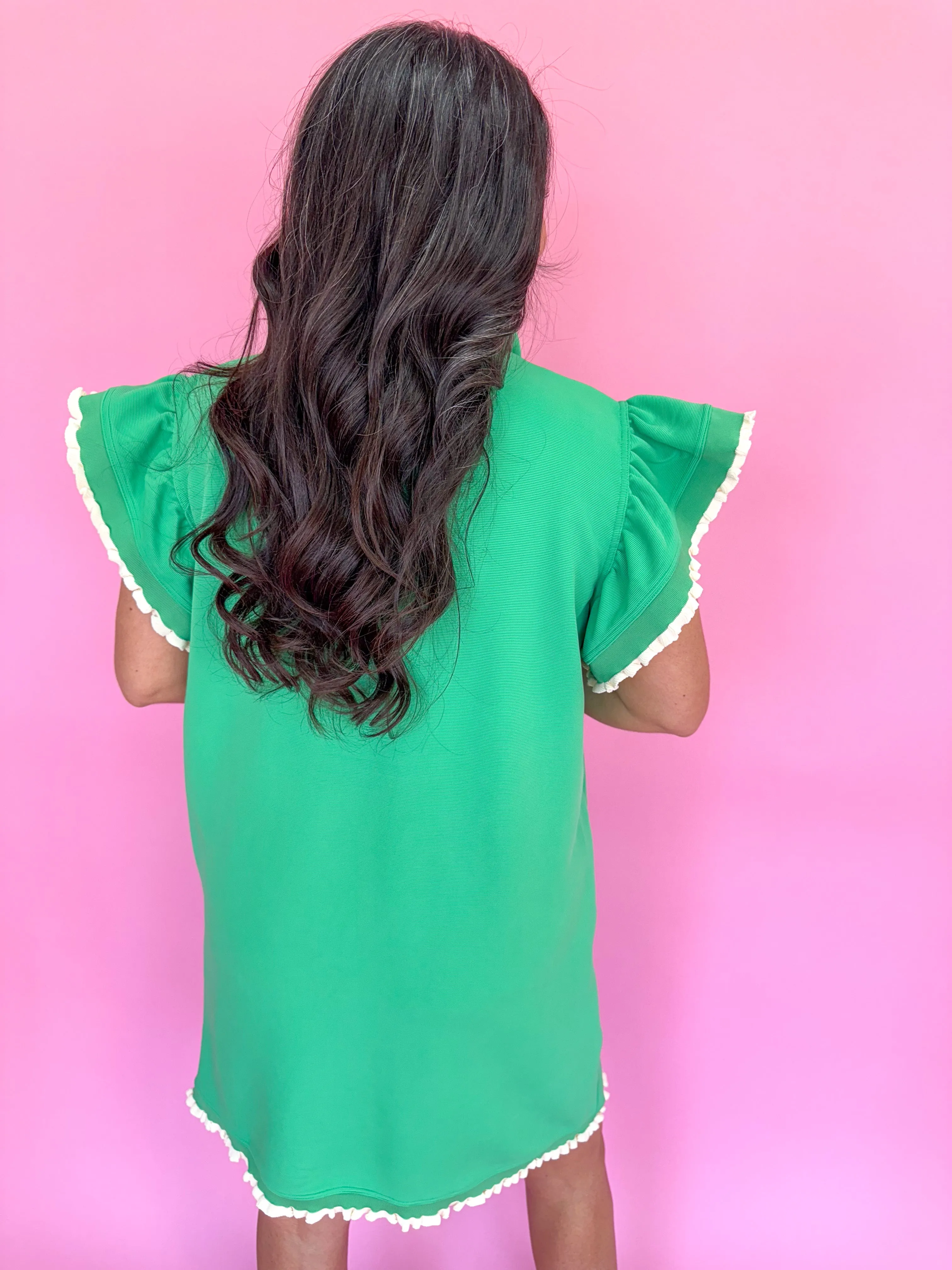Breezy Daydreaming Dress - Green