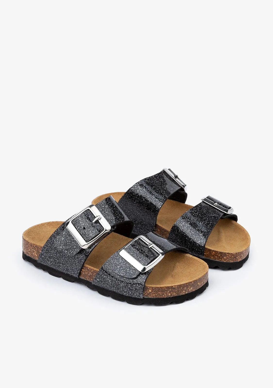 Girl's Black Orion Bio Sandals