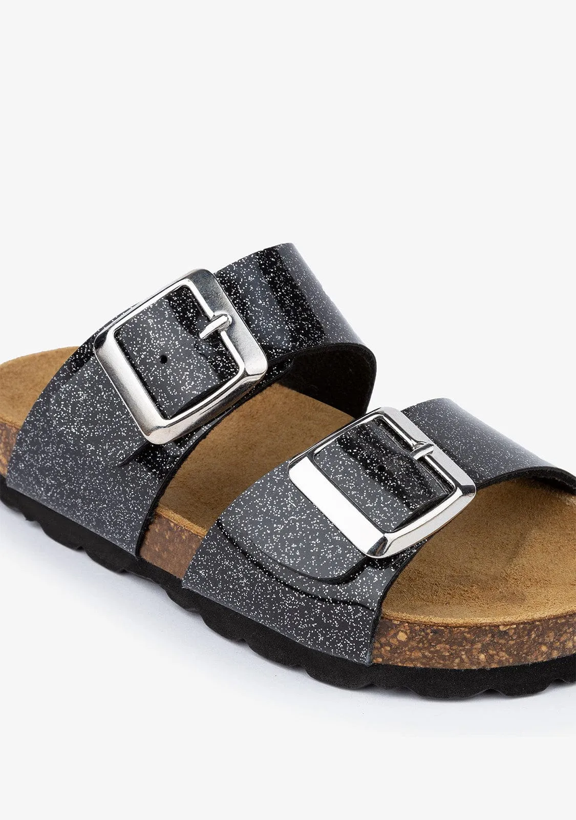 Girl's Black Orion Bio Sandals