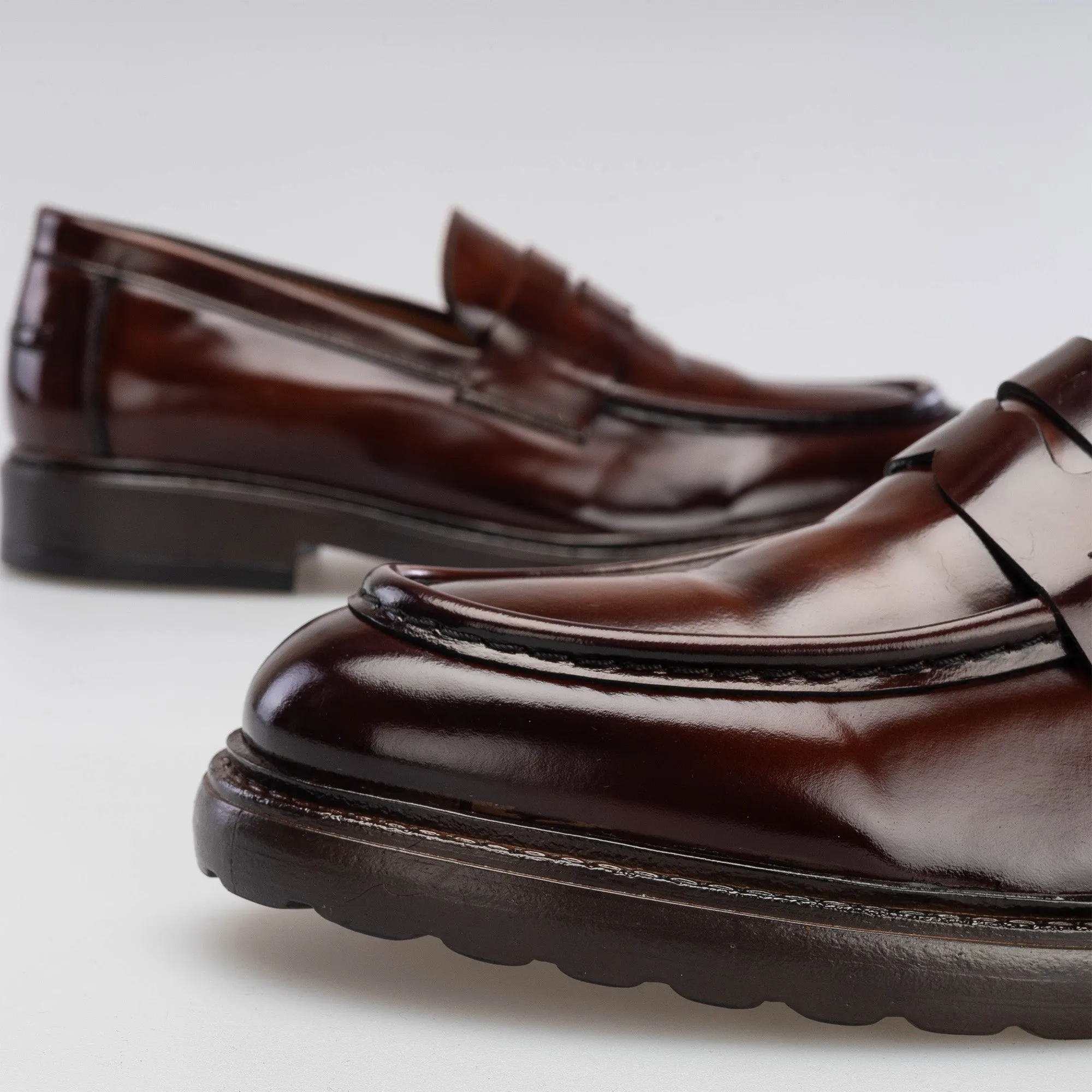 NAPOLI EN CUIR DÉMASCABLE MARRON