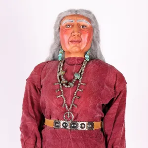 Native American Indian Doll by Mohawk Artist, Cathy Crandall