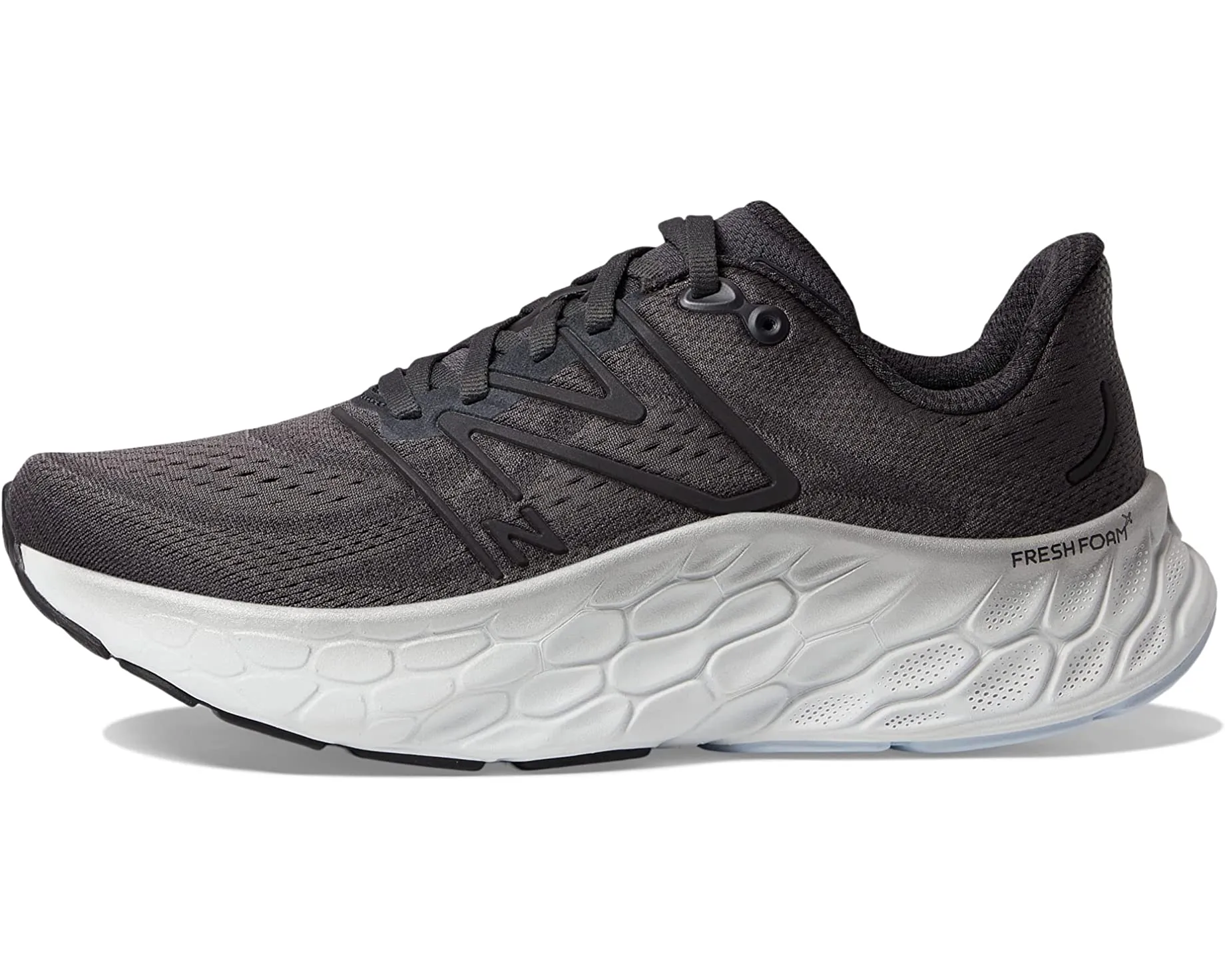 New Balance Fresh Foam X More v4 sneakers, black/gray