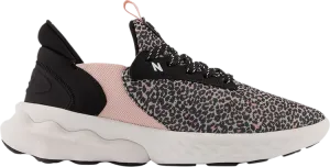 New Balance Wmns Fresh Foam Roav Elite 'Pink Leopard' sneakers, pink