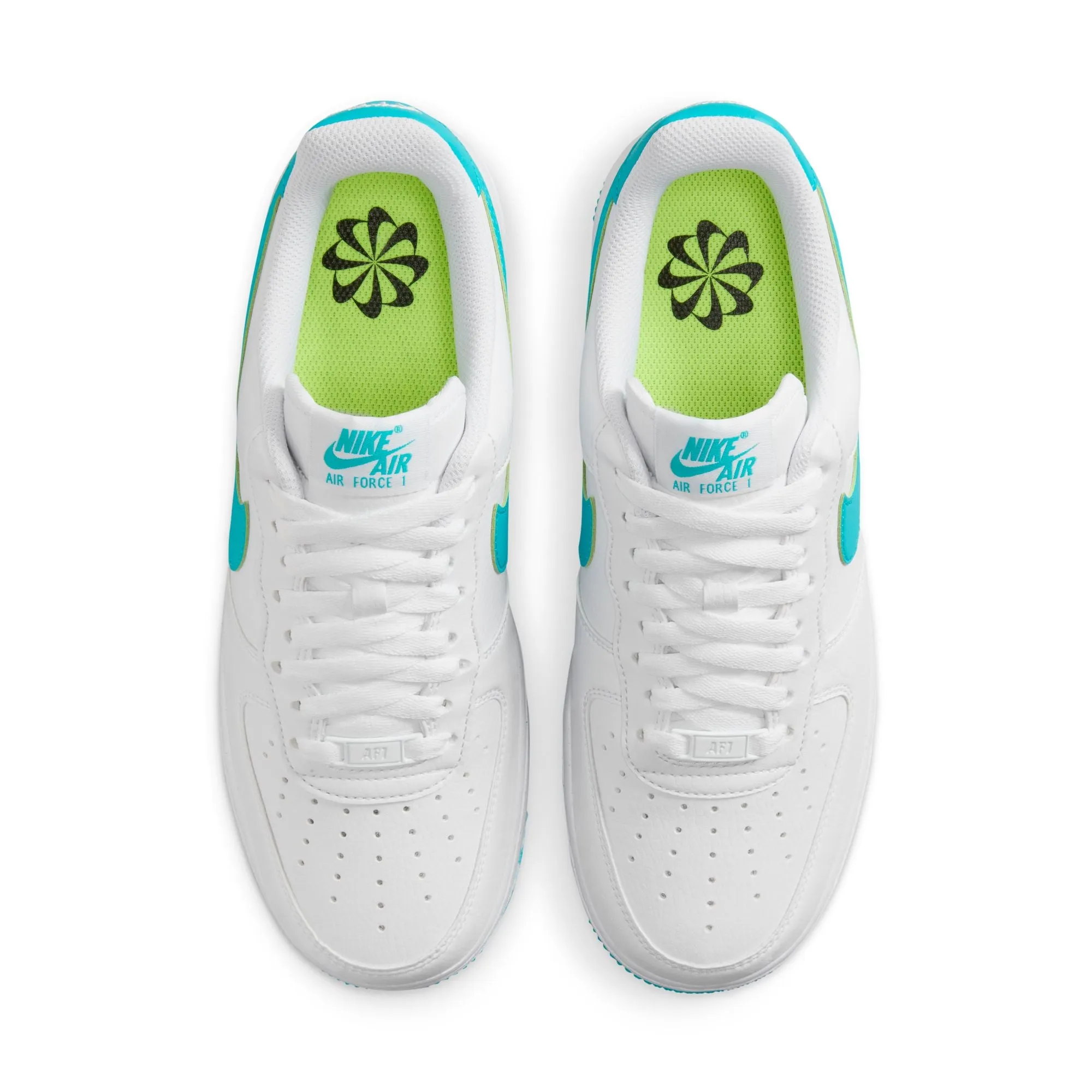 Nike - Women - Air Force 1 '07 NN - White/Dusty Cactus/Volt