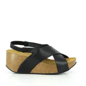 Plakton 275027 Coal Cross-Strap Wedges