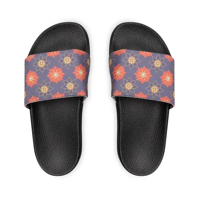 Summer Chic Women's Pu Slide Sandals