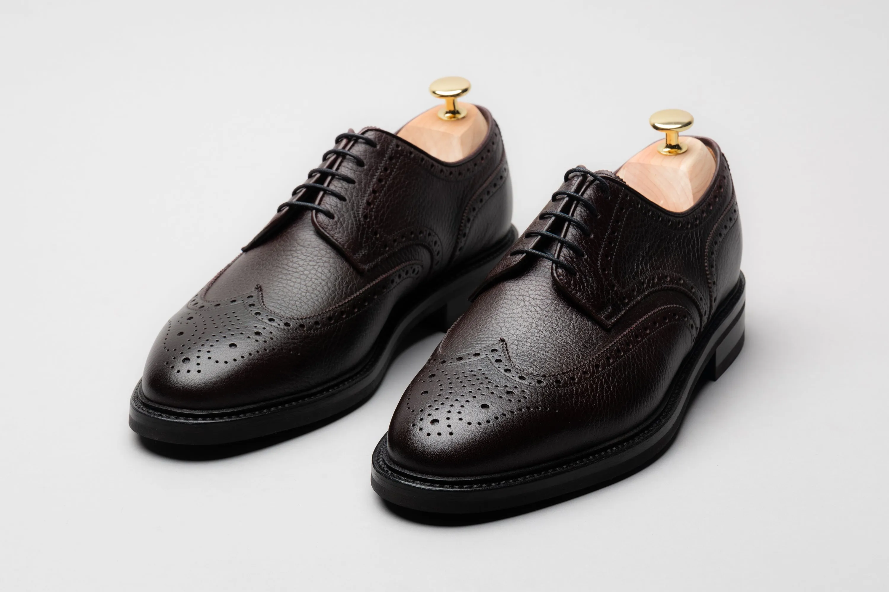 The Derby - Burgundy Grain