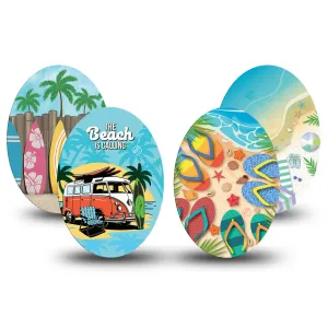 Time For the Beach Variety Pack Medtronic Guardian Enlite Universal Oval Tape